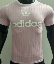 2025 AD~ Pink Retro Style Player Version Soccer Jersey