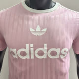 2025 AD~ Pink Retro Style Player Version Soccer Jersey