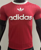 2025 AD~ Red Retro Style Player Version Soccer Jersey