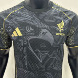 2025 Mexico Special Edition Player Version Soccer Jersey 黑色圆领