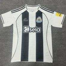 2025/26 Newcastle Home Fans Soccer Jersey
