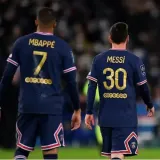 2025/26 PSG Home Blue Player Version Long Sleeve Soccer Jersey