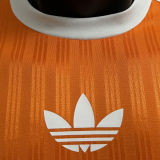 2025 AD~ Orange Retro Style Player Version Soccer Jersey