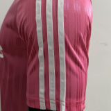 2025 AD~ Pink Retro Style Player Version Soccer Jersey