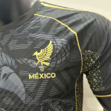 2025 Mexico Special Edition Player Version Soccer Jersey 黑色圆领