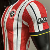 2025/26 Sheffield United Home Player Version Soccer Jersey