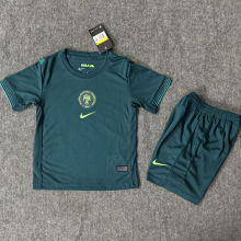 2025/26 Nigeria Away Green Kids Soccer Jersey