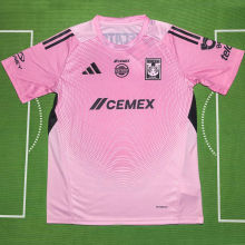 2025/26 U.A.N.L Tige GK Pink Fans Soccer Jersey