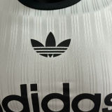 2025 AD~ White Retro Style Player Version Soccer Jersey