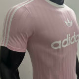 2025 AD~ Pink Retro Style Player Version Soccer Jersey