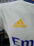 2021/22 RM Home White Player Version Soccer Jersey