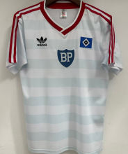 1986 Hamburger Home White Retro Soccer Jersey