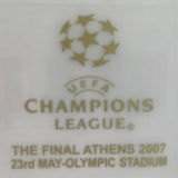 2006/07 AC Milan UEFA CHAMPIONS LEAGUE THE FINAL ATHENS 2007..... 2006/07 AC 客场用胸前 (You can buy it alone OR tell us which jersey to print it on. )