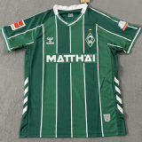 2025/26 Werder Bremen Home Green Fans Soccer Jersey