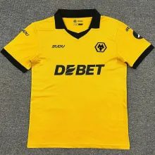 2025/26 Wolves Home Yellow Fans Soccer Jersey