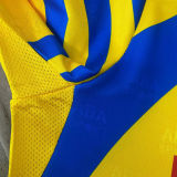 1995/96 Tigres Home Yellow Retro Long Sleeve Soccer Jersey