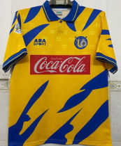 1995/96 Tigres Home Yellow Retro Soccer Jersey