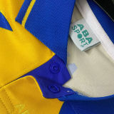 1995/96 Tigres Home Yellow Retro Long Sleeve Soccer Jersey