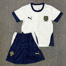 2025 Portugal White Training Kids Soccer Jersey