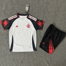 2025/26 Flamengo Away Kids Soccer Jersey