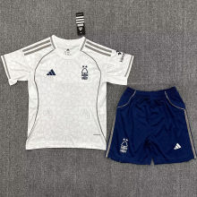 2025/26 Nottingham Forest Away White Kids Soccer Jersey
