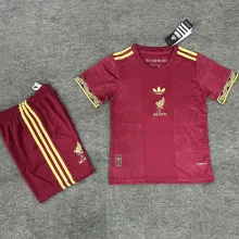 2025 Mexico Red Special Edition México de Oro Kids Soccer Jersey