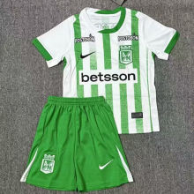 2025/26 Atletico Nacional Home Kids Soccer Jersey