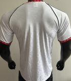 2025/26 M Utd White Retro Style Player Version Soccer Jersey