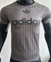 2025 AD~ Grey Retro Style Player Version Soccer Jersey