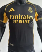 2025/26 RM Black Special Edition Player Version Soccer Jersey