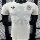 2025 Germany 125Th Special Edition White Player Version Jersey 胸前有暗纹