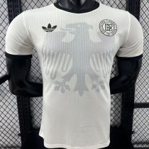 2025 Germany 125Th Special Edition White Player Version Jersey 胸前有暗纹