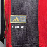 2025/26 Atlanta United Home Red Black Player Version Soccer Jersey