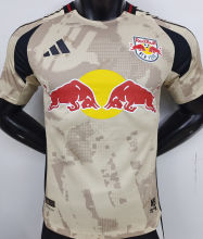 2025/26 New York Red Bull Away Player Version Soccer Jersey 纽约红牛
