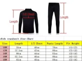 2025/26 Argentina Dark Grey Kids Sweater Tracksuit