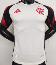 2025/26 Flamengo Away White Player Version Soccer Jersey