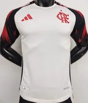 2025/26 Flamengo Away White Player Version Soccer Jersey
