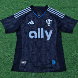 2025/26 Charlotte Away Black Player Version Soccer Jersey夏洛特