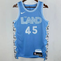 2025/26 Cleveland MITCHELL #10 Blue City Edition NBA Jerseys