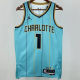 2025/26 Hornets BALL #1 Blue City Edition NBA Jerseys