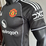 2025/26 M Utd Black Special Edition Player Version Soccer Jersey