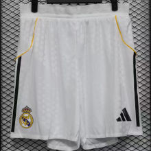 2025/26 RM Home White Player Version Shorts Pants 球员版