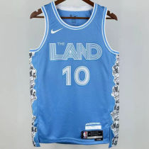 2025/26 Cleveland GARLAND #10 Blue City Edition NBA Jerseys
