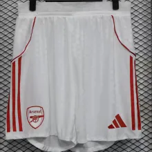 2025/26 ARS Home White Player Version Shorts Pants 球员版