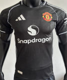 2025/26 M Utd Black Special Edition Player Version Soccer Jersey