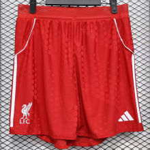 2025/26 LFC Home Red Player Version Shorts Pants 球员版
