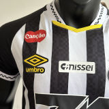 2025/26 Santos Away Player Version Soccer Jersey 带全广告