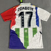 Joaquín #17 R BTS Combine Spcial Version Fans Soccer Jersey 2025 带名字号码