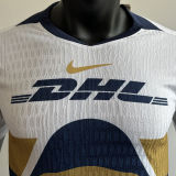 2025/26 Pumas UNAM Home White Player Version Soccer Jersey