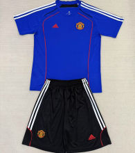 2025/26 M Utd Blue Kids Training Jersey